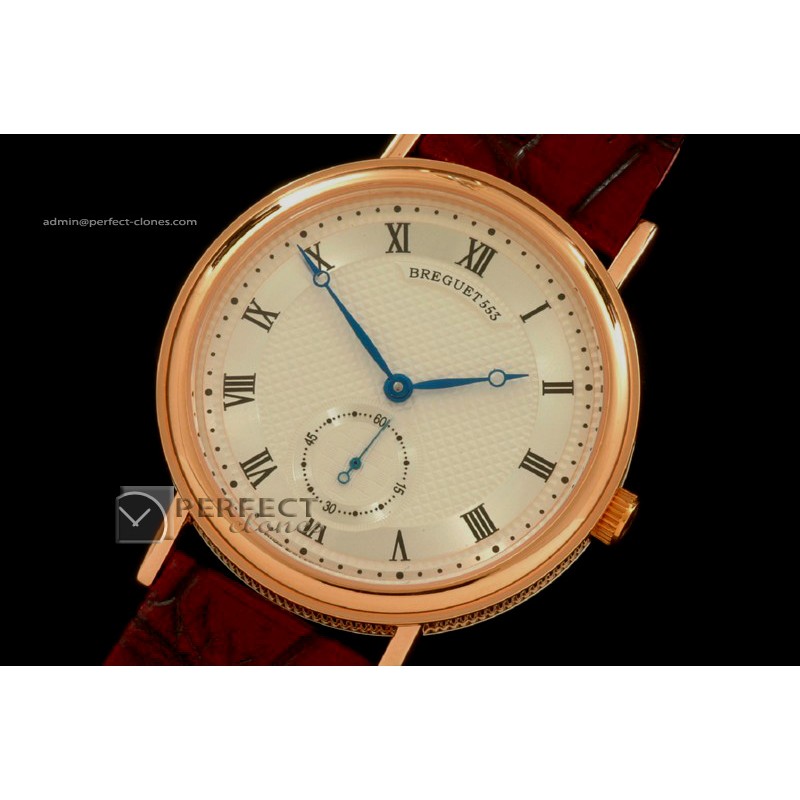 BR10002 Classique 553 RG White Asia Manual Handwind