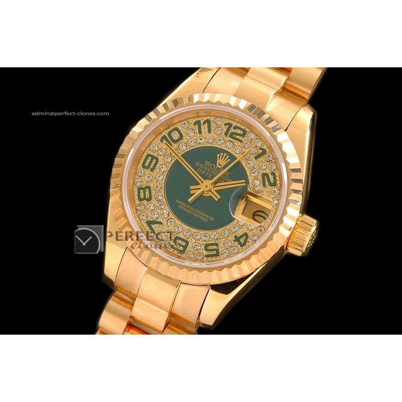 RDJLF01002 FG 5Anni Ed Diamond Numeral Swiss Eta 2671-2