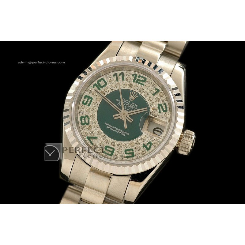 RDJLS01002 SS 5Anni Ed Diamond Numeral Swiss Eta 2671-2