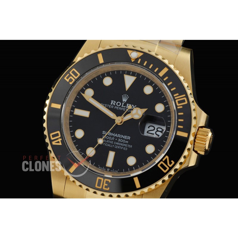 0 0 0 0 0 0 0 0 RLSF-41-0081 QF 904L Full Gold 2020 41mm Submariner 126618LN YG/YG Black DD 3235 72 Hrs Reserve - Free Sprung Movement 