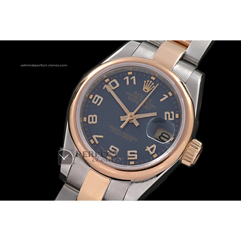 RDJLT10061 TT Osyter Blue Dial Numeral Swiss Eta 2671-2