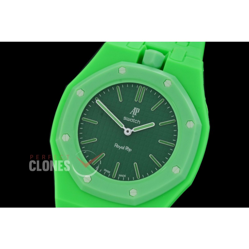 APSW-RP-003 AP / Swatch Royal Pop 3 in 1 Premium Set Green - Green Eight Asian 2813