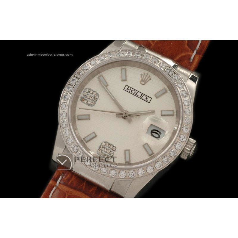 RDJMS10161 LE White 2008Insignia Dial Diam Bez Lume Stk/Diam Num