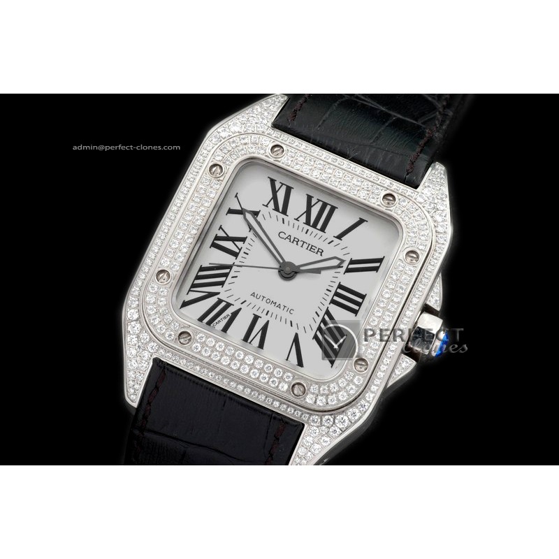 CARS01019 Santos 10XXL SS/LE/Diam Wht Asian Eta 2892-2