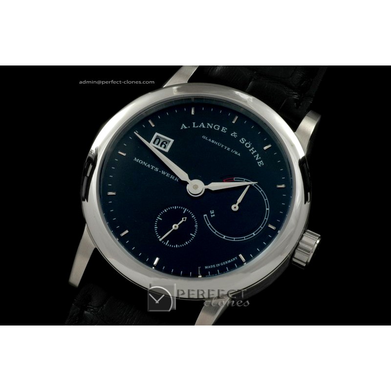 AL01002 Lange 31 SS/LE Black Asian 21J Functional Power Reserve