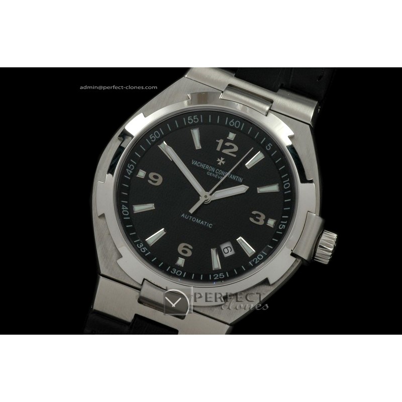 VC00132 Overseas SS/LE Black Swiss Eta 2836-2