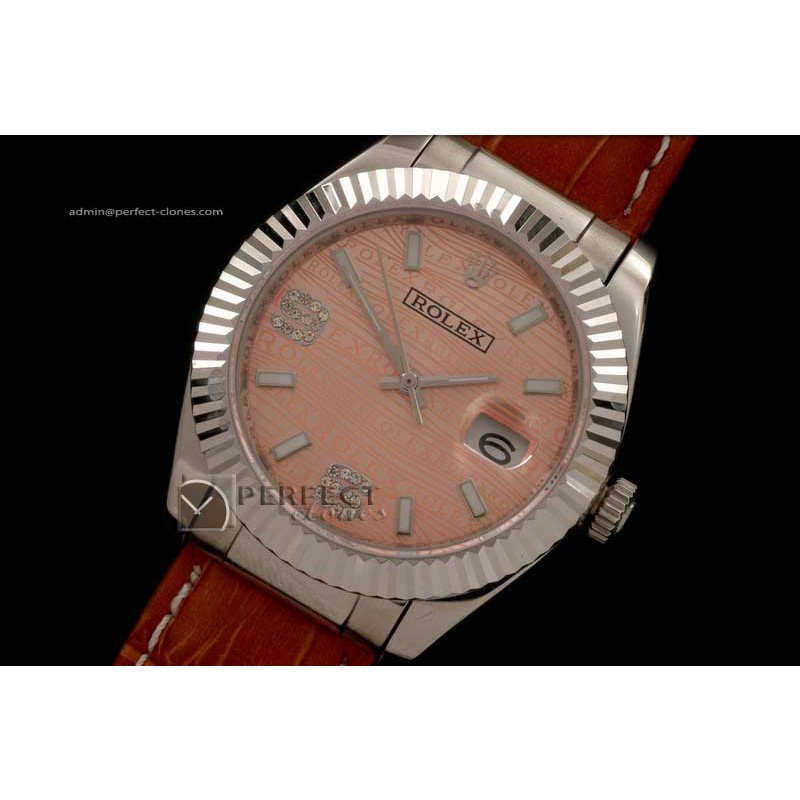 RDJMS10154 LE Salmon 2008 Insignia Dial Lume Stk/Diam Num Marker