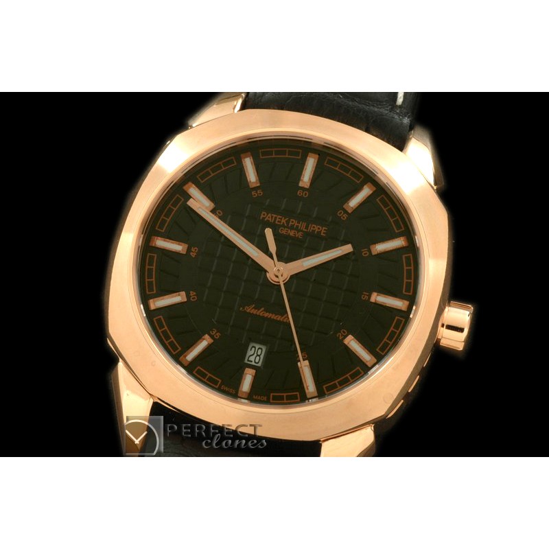 PP00207 Calatrava Classic RG/LE Black A-2824