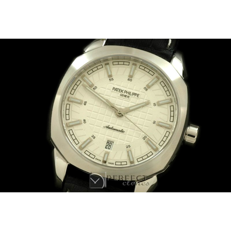 PP00201 Calatrava Classic SS/LE White A-2824