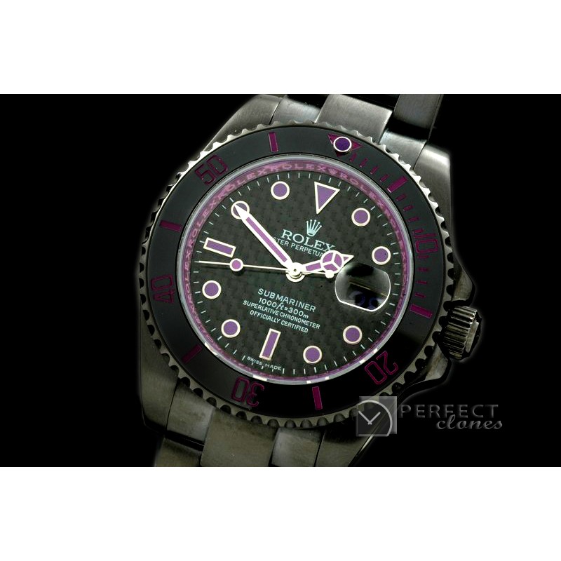 RLS-SP-103 Submariner 11661Watch What if Edition PVD Blk A2813
