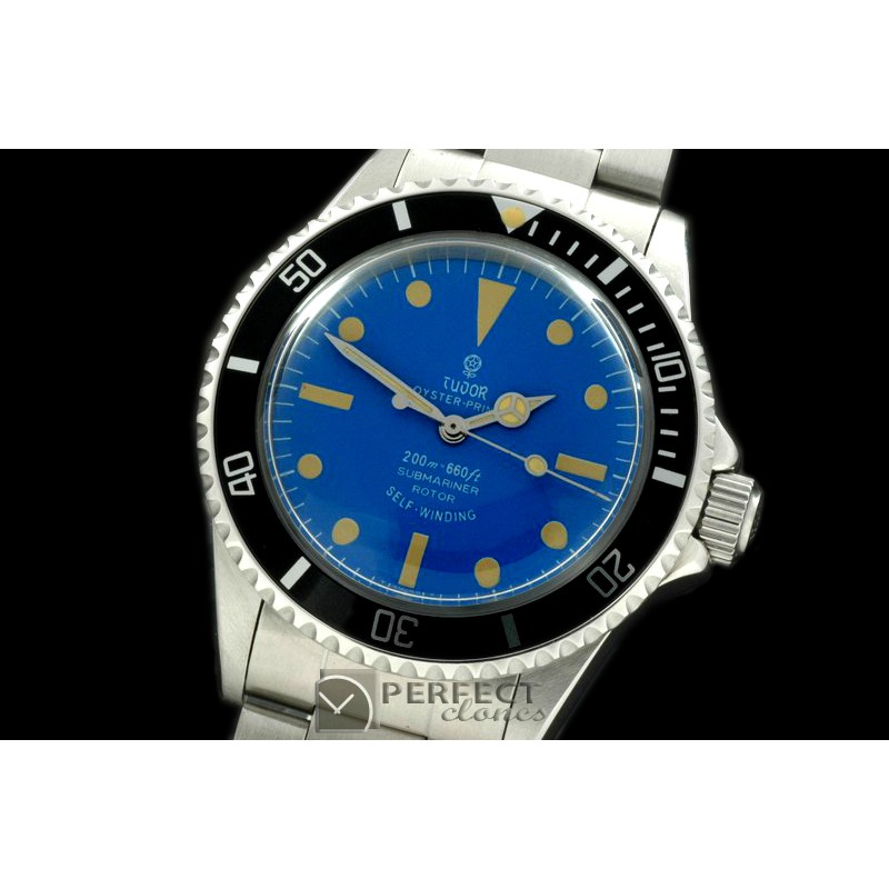 TUV10003 Vintage 5514 Style No Date Blue Sub Asia 2836 28800