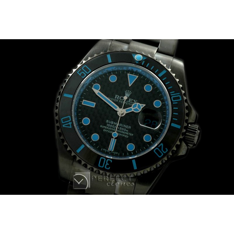 RLS-SP-104 Submariner 11661Watch What if Edition PVD Blk A2813