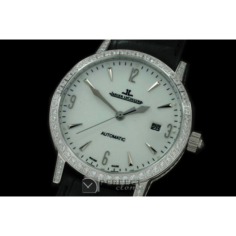 JL00071D Master Automatic SS/LE White Asian 2824-2