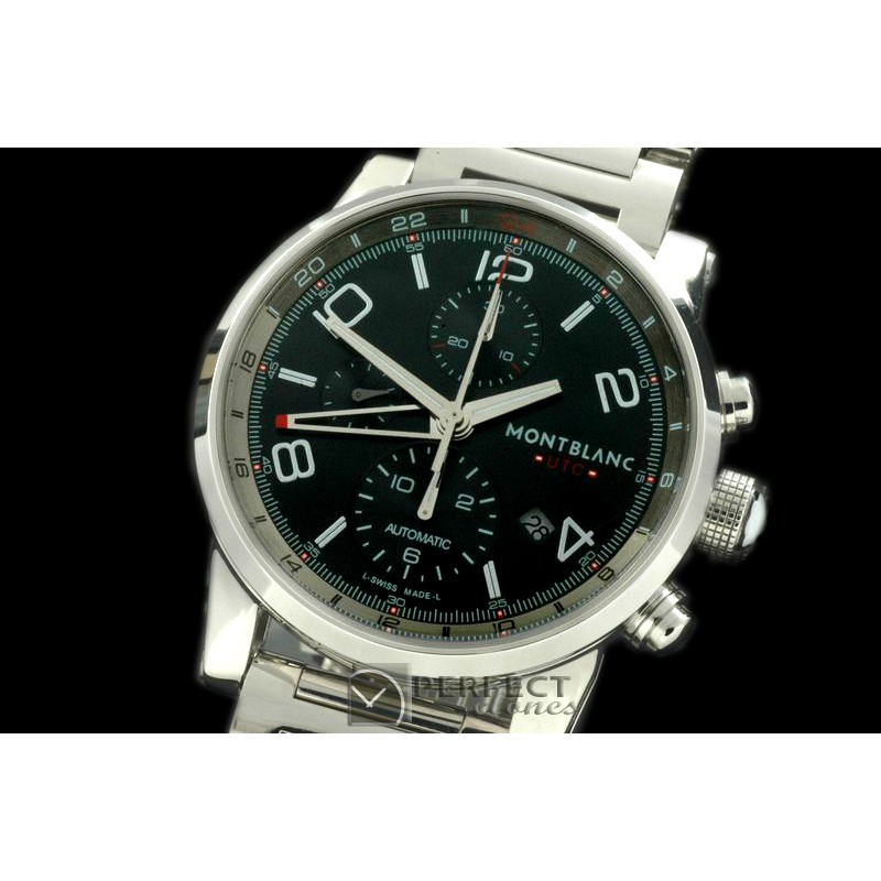 MB00302 Timewalker Chrono GMT SS/SS Black Asia 77528800