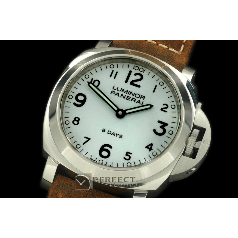PN56101 Pam 561 8 Days SS/LE White A-6497/P-50021600b