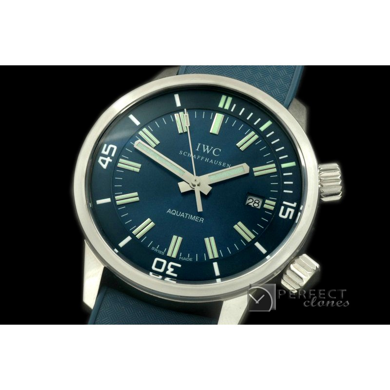 IWAT00023 Vintage Aquatimer 3231 SS/RU Blue A-77528800