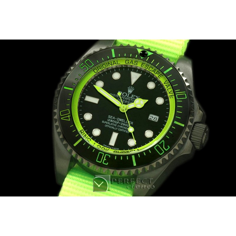 RLSD-SP-115N DeepSea Watch What if Edition PVD Blk/Grn A2813