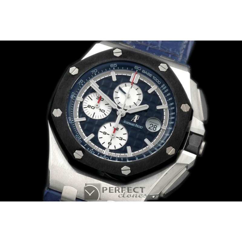 AAP00105 2011 Royal Oak Chronograph SS/LE Blue A-3126 Sec@12