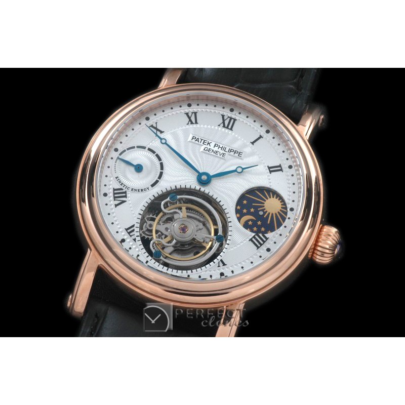 PP00016 Classic Tourbillon Moonphase/PR RG/LE White F-Tourbi