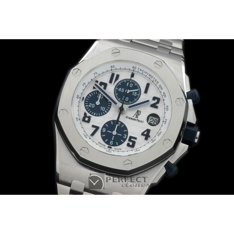 AAP10015S Royal Oak Chrono SS/SS Navy A-3126