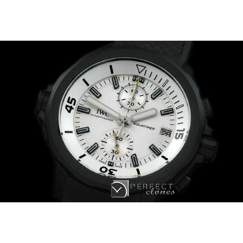 IWAQT20011 2013 Aquatimer PVD/RU White Jap Quartz