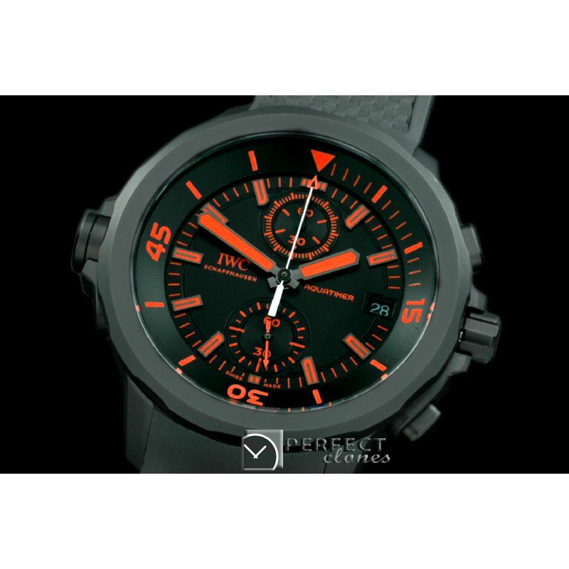 IWAQT20017 2013 Aquatimer PVD/RU Black/Org Jap Quartz