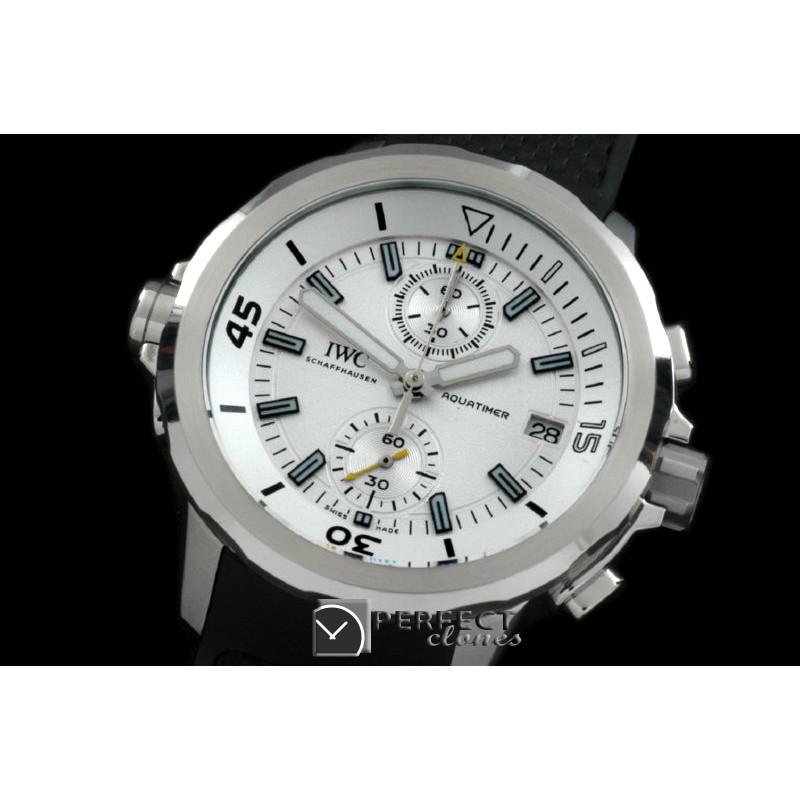 IWAQT20001 2013 Aquatimer SS/RU White Jap Quartz