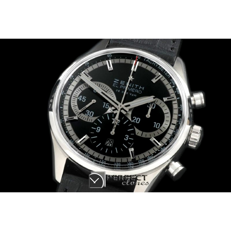 ZN00202 El Primero Chrono SS/LE Black Asia 77528800