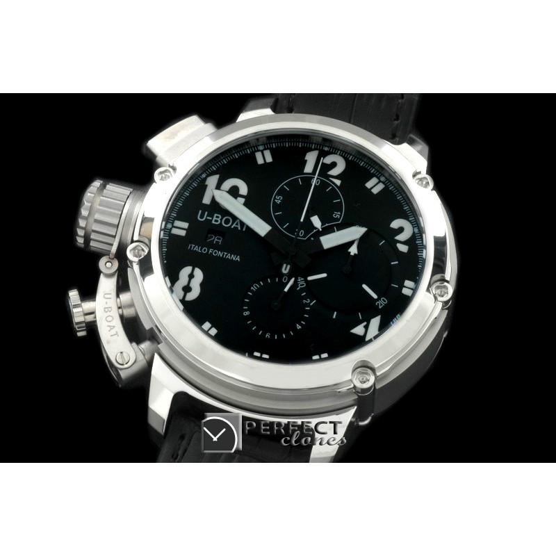 UB-CSV-202 Chimera Side View SS/LE Blk/Wht Jap Qtz