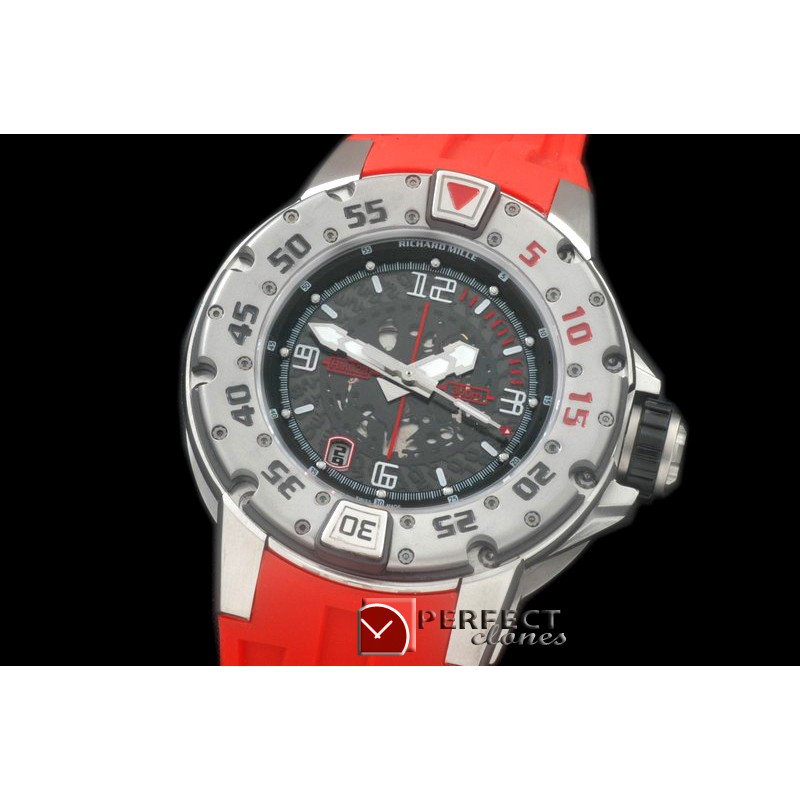 RM028-101 SS/RU Black Asian 7751 Decorated