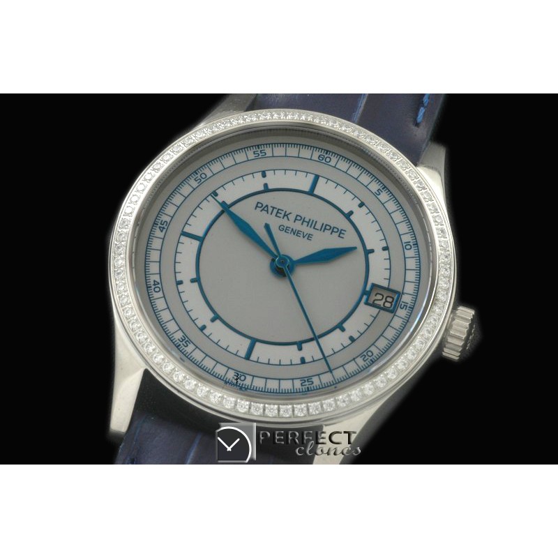 PP00831D 5296 Calastrava SS/LE Wht