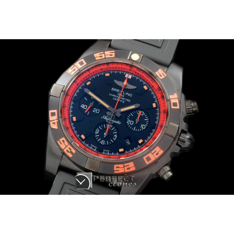 BLB01-00111R Chronomat B01 PVD/NY Black Sticks A-77528800bph