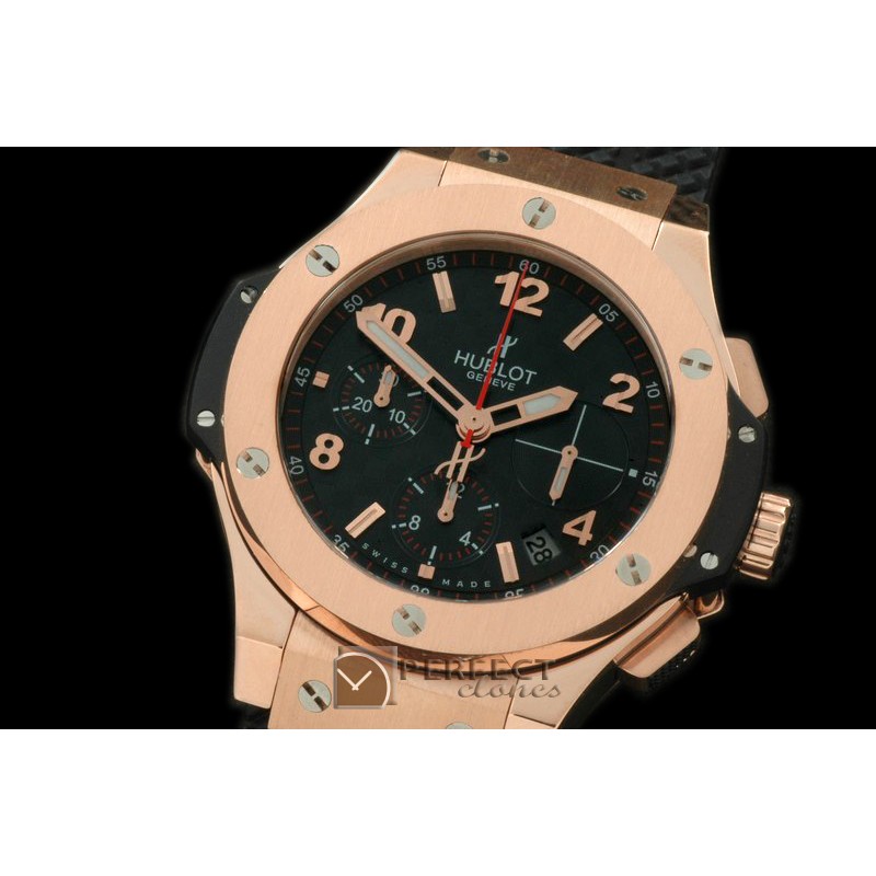 HB41-123 Big Bang Chrono 41mm RG/RU CF Black A-775Sec@3