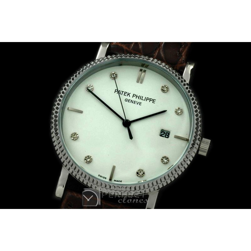 PP03006 3919 Calatstrava SS/LE White Diam Quartz