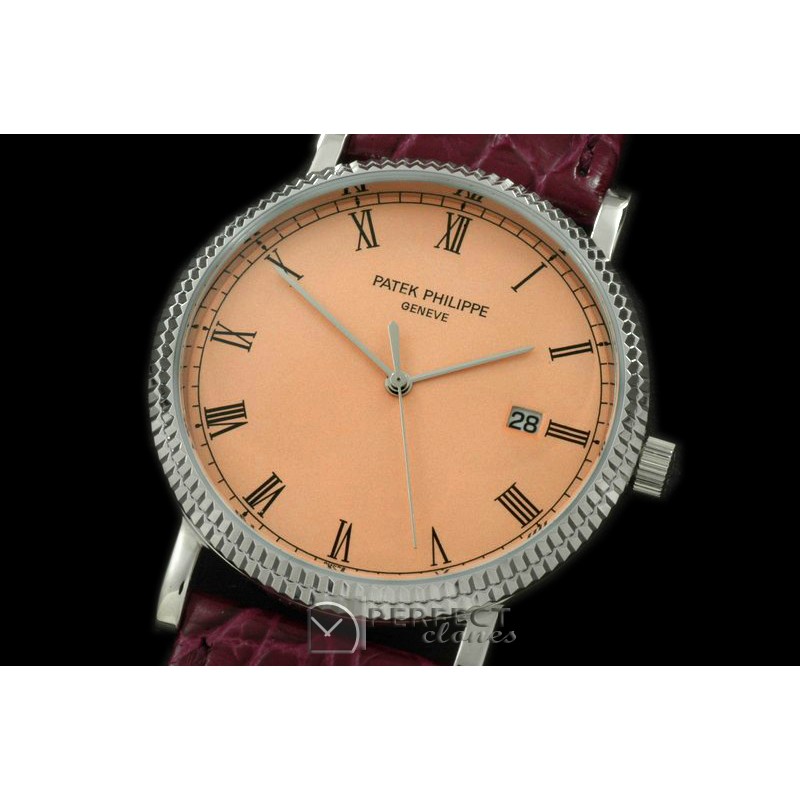 PP03003 3919 Calatstrava SS/LE Salmon Roman Quartz