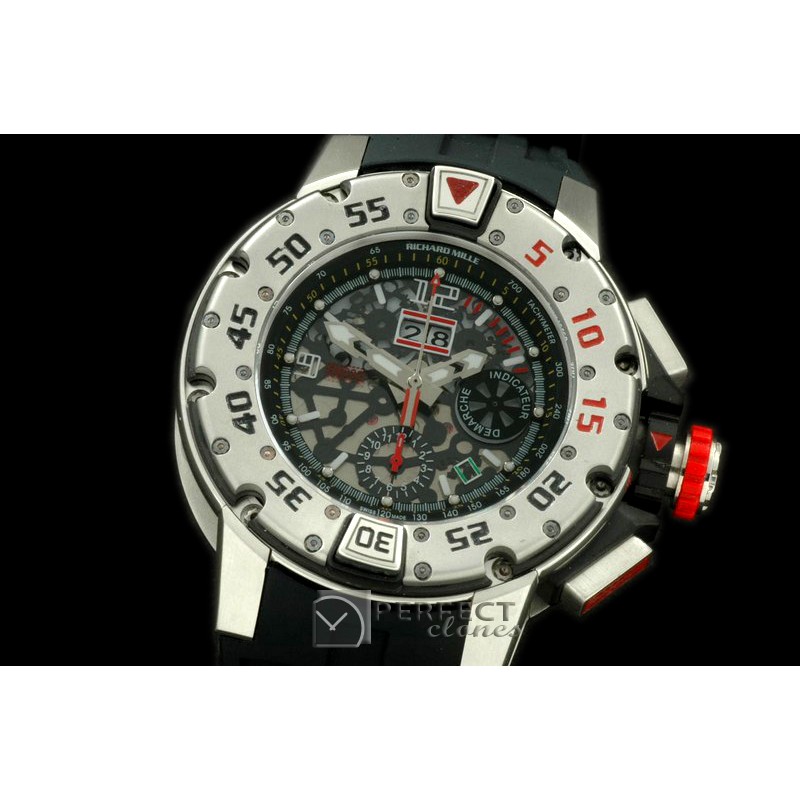 RM032-101 RM032 Diver Chronograph Steel SS/RU Asian 775288