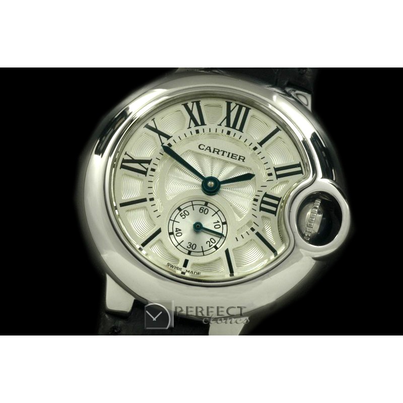 CARBA00121A Ballon Bleu de Cartier Ladies SS/LE White Swiss Qtz
