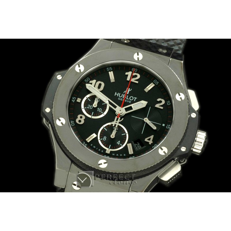 HB41-141 Big Bang Chrono 41mm PVD/RU Black A-775Sec@3