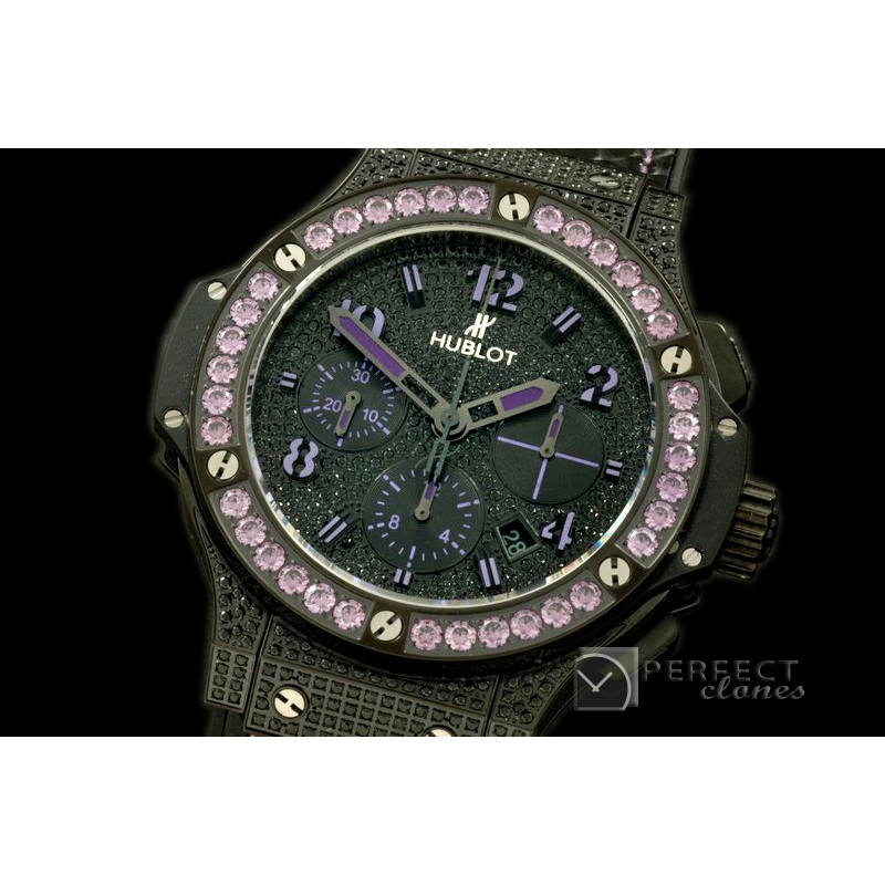 HBBF-105 Big Bang Black Fluo Purple PVD/LE A-7750