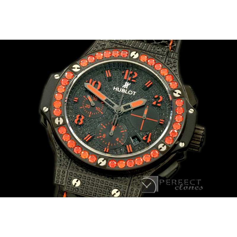 HBBF-106 Big Bang Black Fluo Orange PVD/LE A-7750