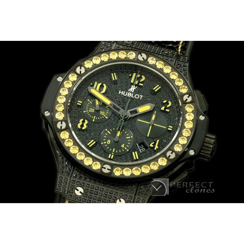 HBBF-101 Big Bang Black Fluo Yellow PVD/LE A-7750