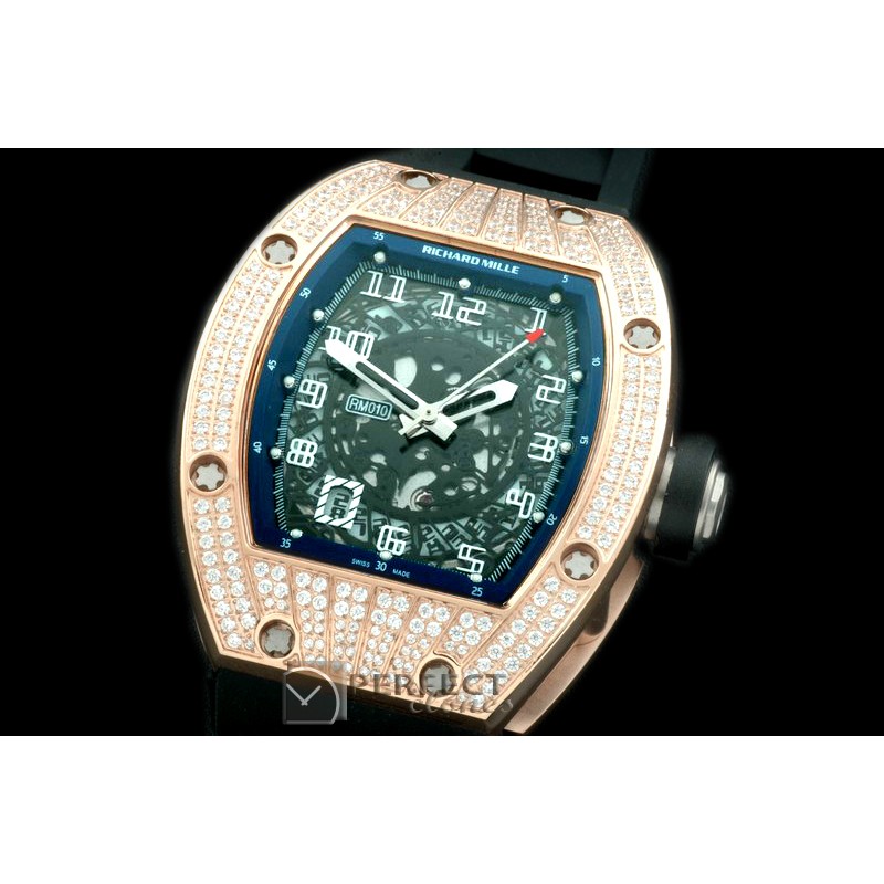 RM010-113 RG/RU Diam/Blue Asian 21J Decorated