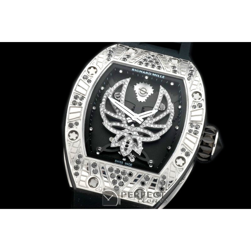 RM051-102D Phoenix Tourbillon SS/RU Skeleton Asian 21J Decor
