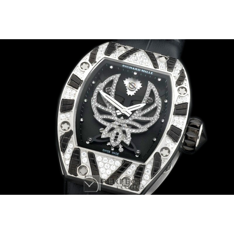 RM051-104D Phoenix Tourbillon SS/RU Skeleton Asian 21J Decor