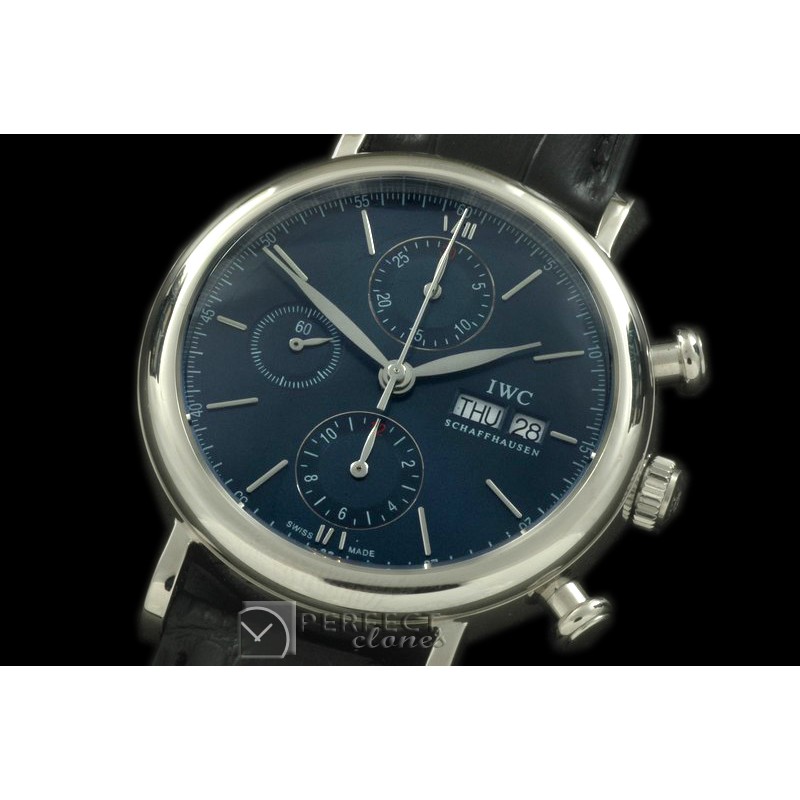 IWPT00013 Portofino Chronograph V2 SS/LE Blue A-77528800bph
