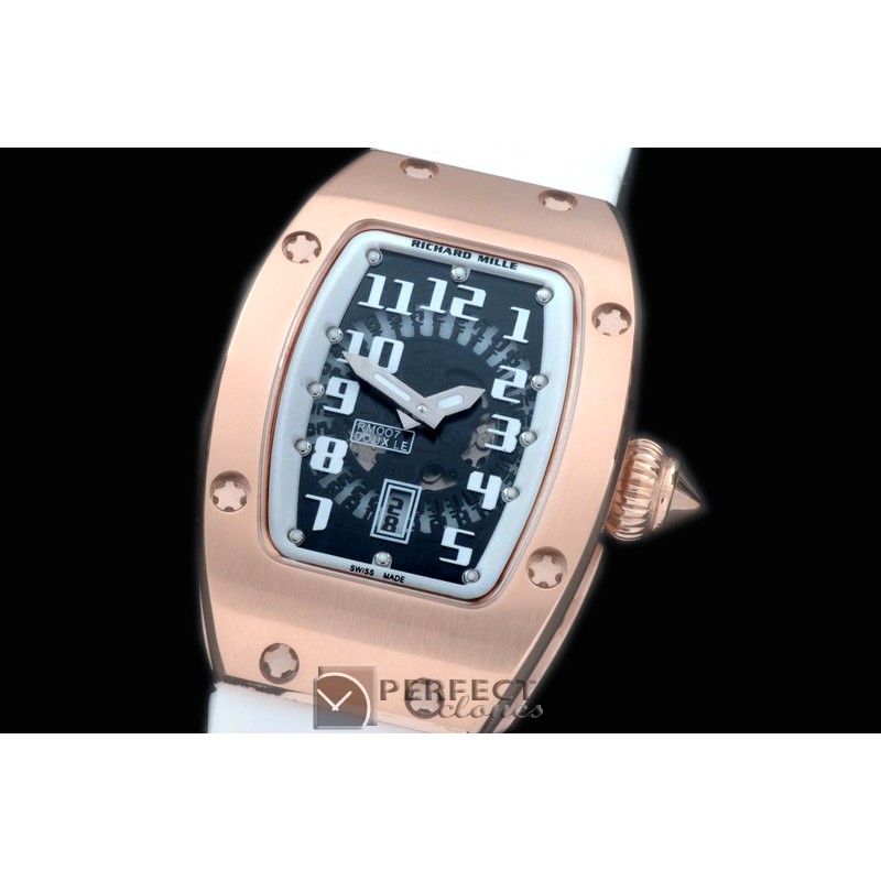 RM007-211 RG/RU Black/White Asian 21J Decorated