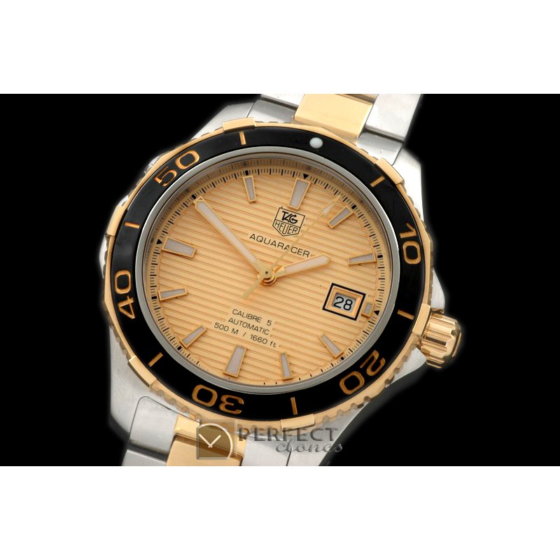 TGAQ00068 Aquaracer Calibre 5 SS/YG Gold A-2824