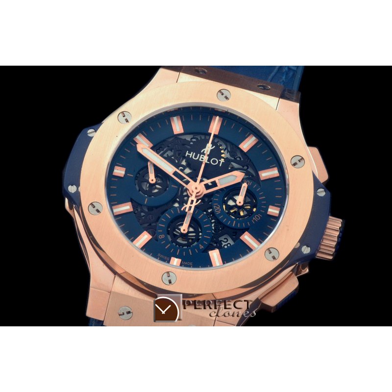HAB00112 Aero Bang RG/RU Blue Skeleton A-7750