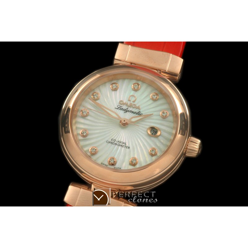 OMDEL00016L Deville Ladymatic RG/LE White J-9105