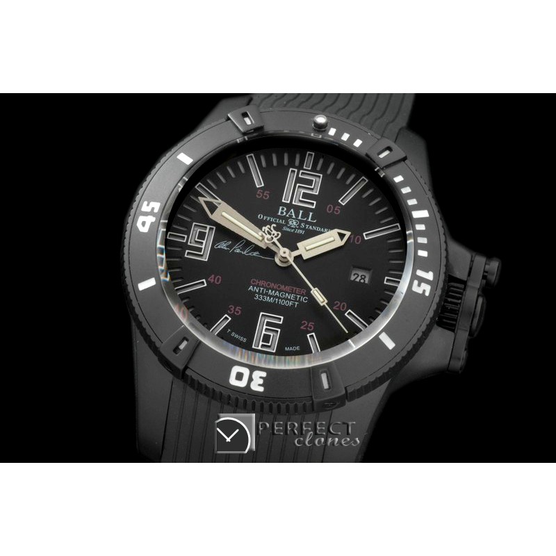 BALL10017 HydrocarbonDate PVD/LE Black J-Miyota 8205